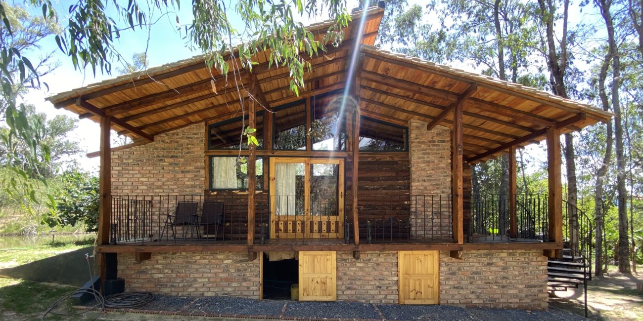 Cabaña Canto de agua - Arquitecura Estudio Elementa, cabañas en Villa de Leyva