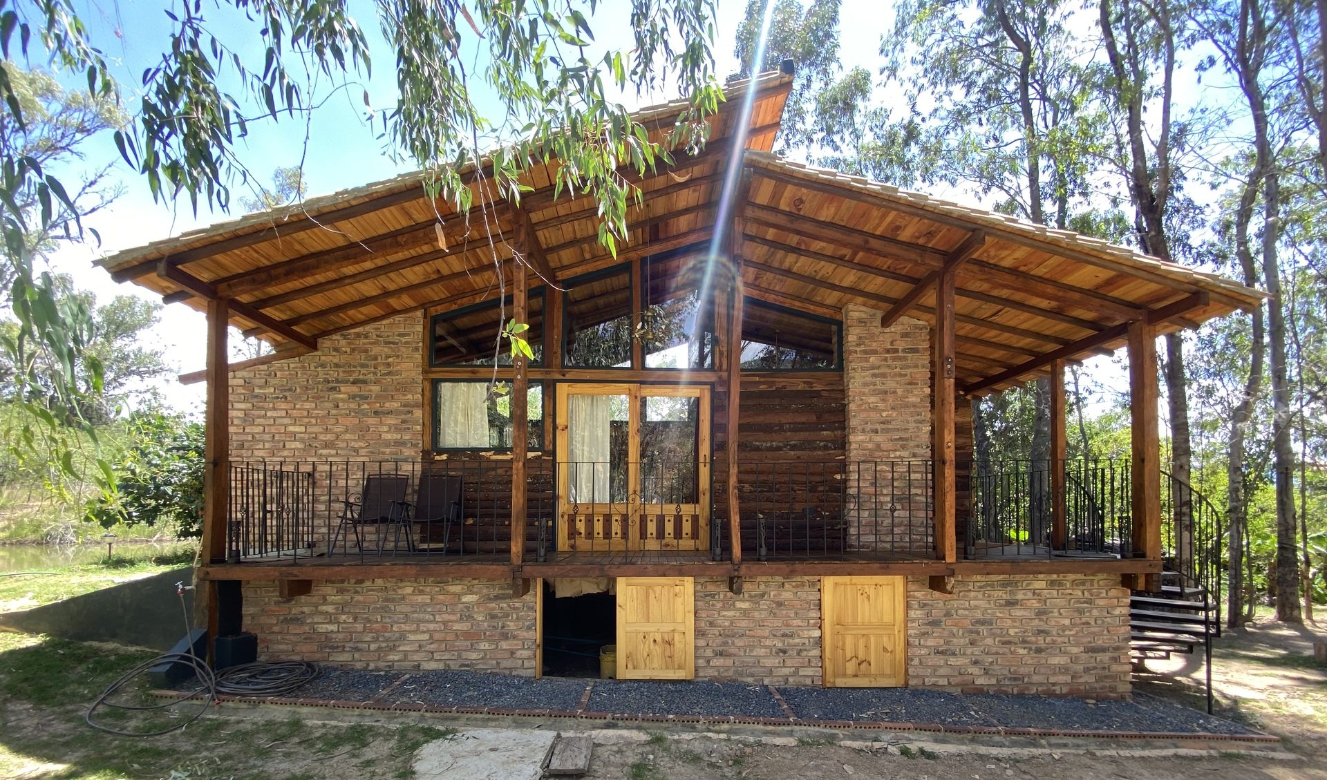 Cabaña Canto de agua - Arquitecura Estudio Elementa, cabañas en Villa de Leyva